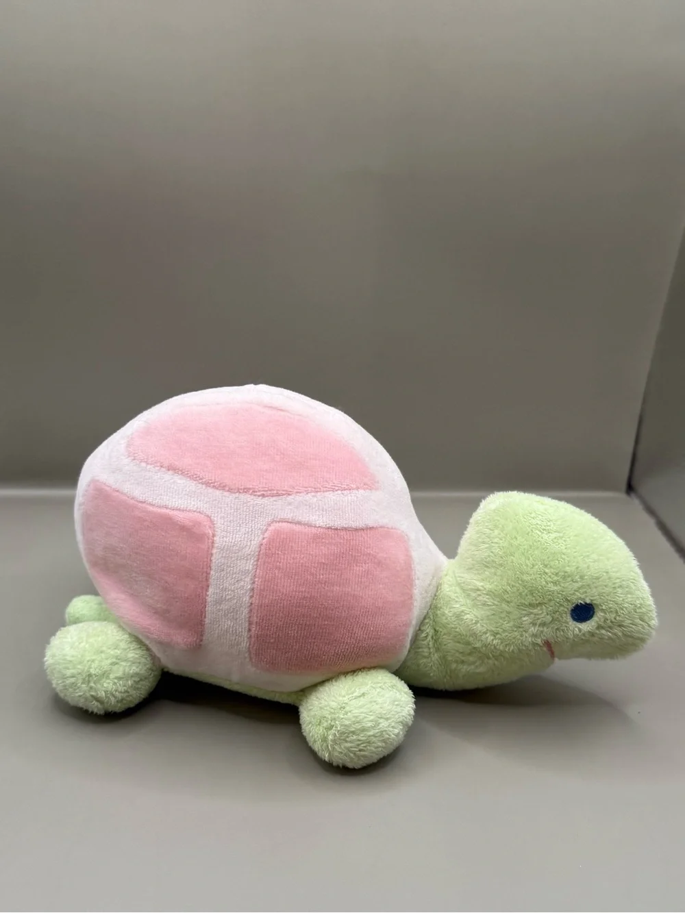 Vintage Little Me Pastel Baby Turtle Plush Stuffed Animal